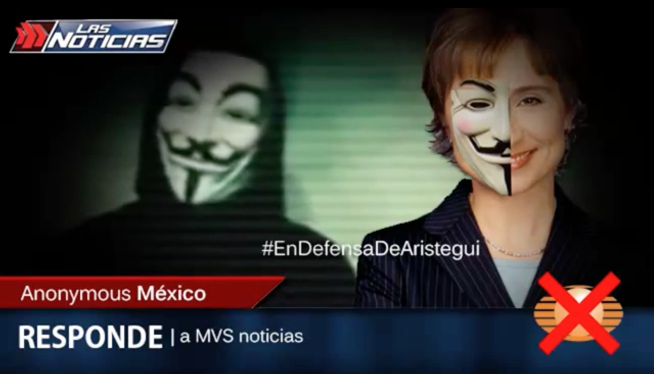 Anonymous toma posición en tema