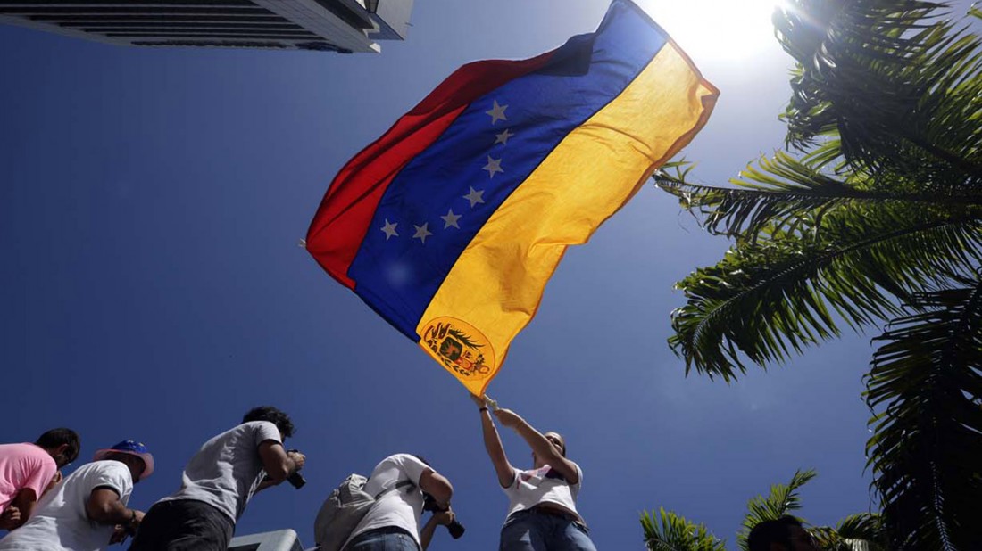 Bandera Venezuela 1100x618