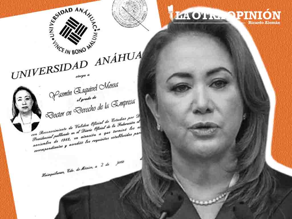 investigadores disculpa reuncia yasmin esquivel plagio doctorado