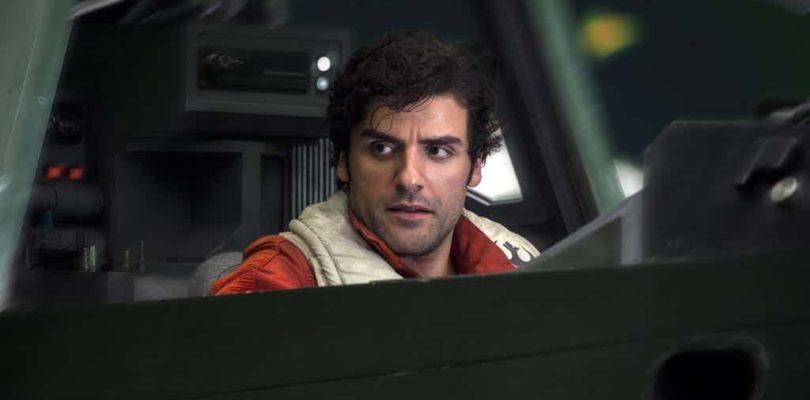 Oscar Isaac as Poe Dameron in Star Wars The Last Jedi 810x400