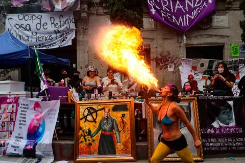 Colectivas feministas exigen jus