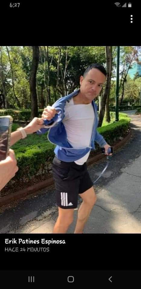 Hombre golpea a mujeres en Parqu