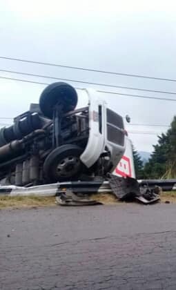 Accidente afecta la circulación