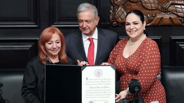 Rosario Ibarra como nueva presid