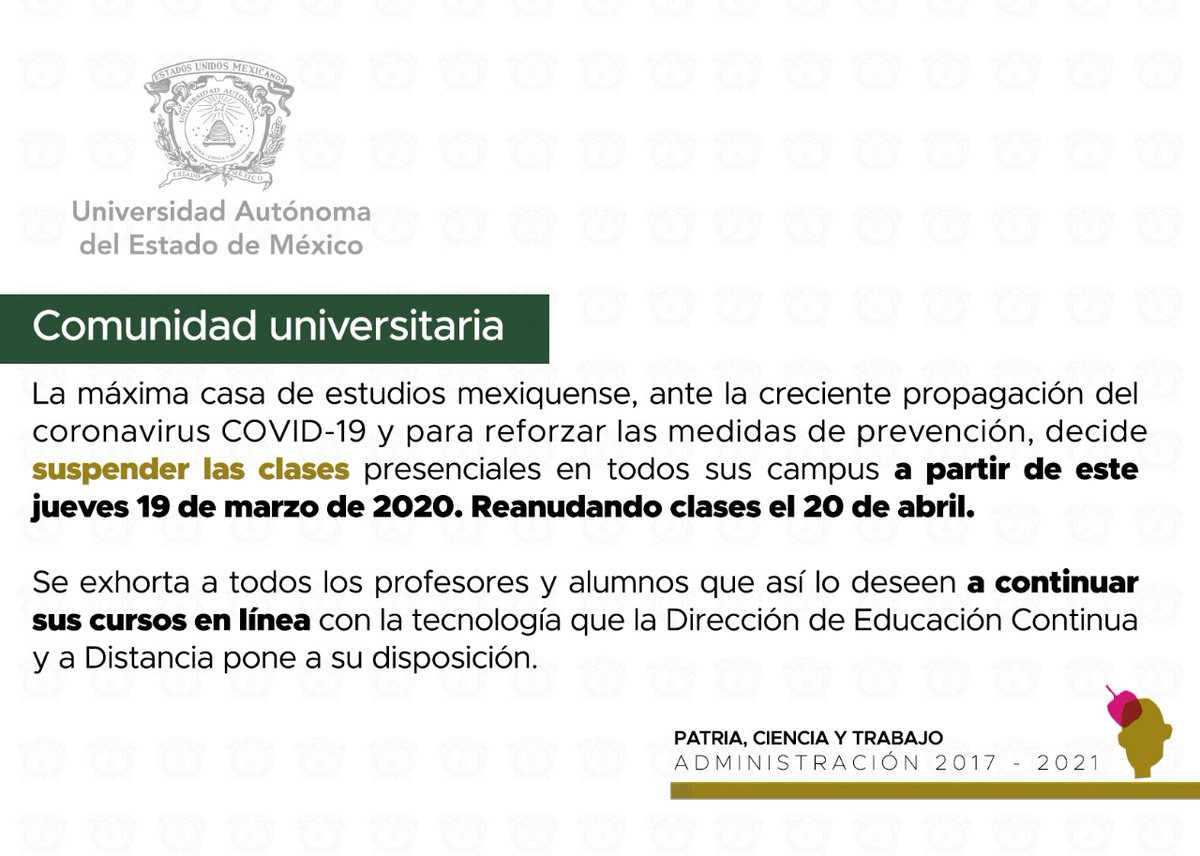 A partir de hoy se suspenden act