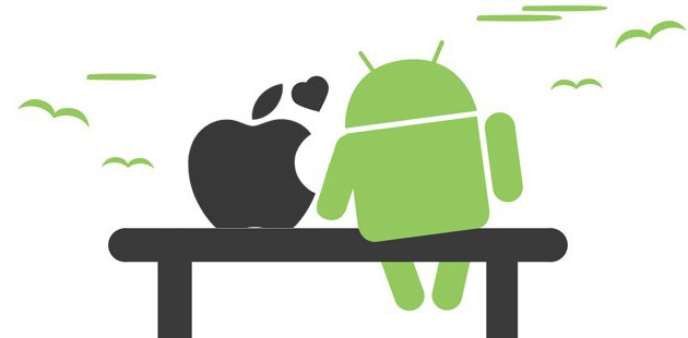 android loves apple