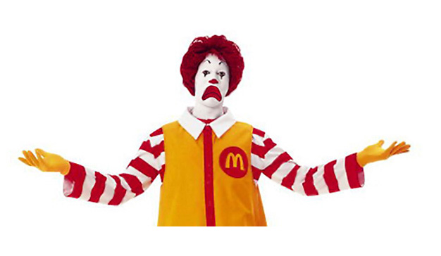 payaso mcdonalds