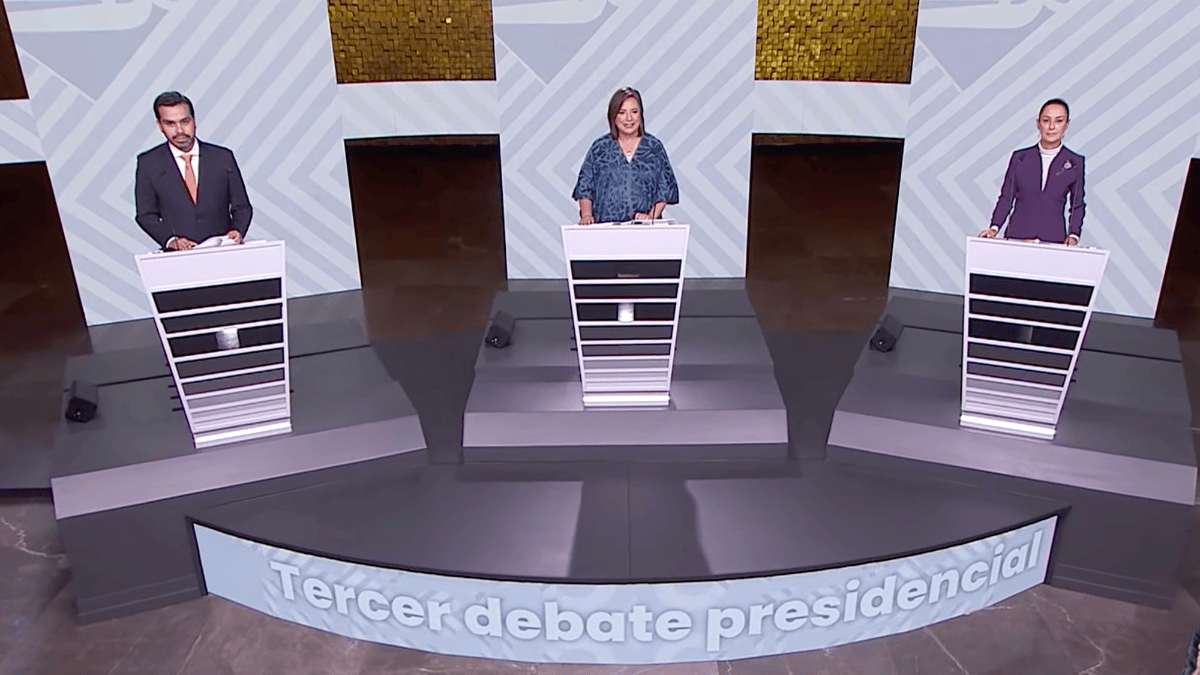 tercer debate presidencial 